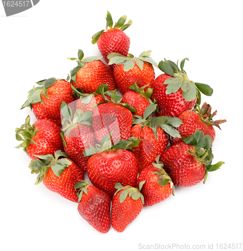 Image of Fresh Strawberries closeup