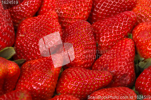 Image of Fresh ripe strawberry