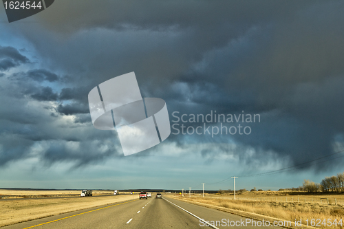 Image of Stormy highway