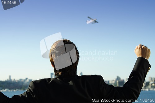 Image of Happy businessman