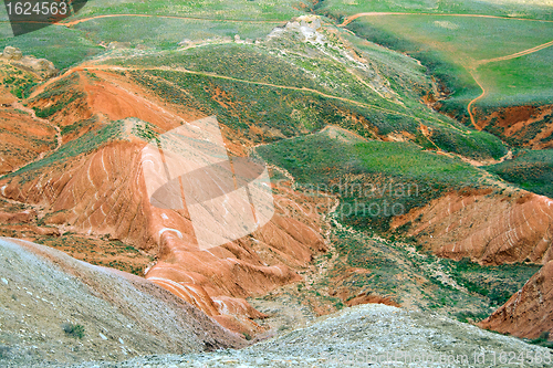 Image of View from Big Bogdo mountain