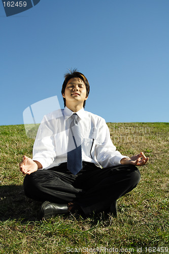 Image of Business meditation