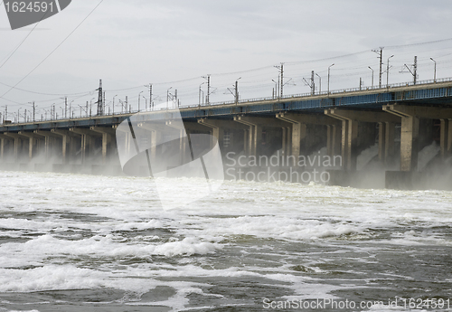 Image of Dam of a hydroelectric power station