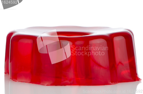 Image of Delicious red gelatin