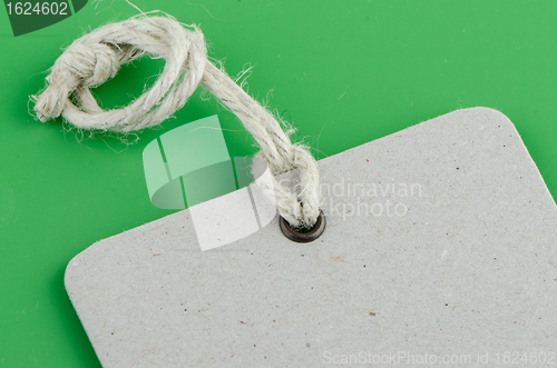 Image of Blank product info label