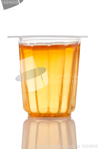 Image of Orange gelatin cup