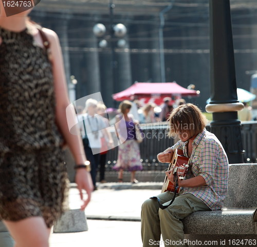 Image of  busker 