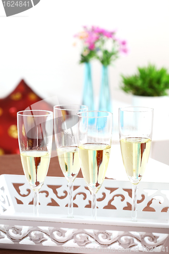 Image of Sparkling wine on the table