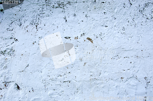 Image of Background of vintage white painted brick wall 