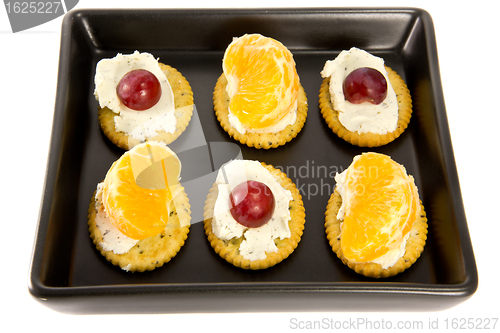 Image of Crackers served