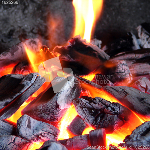 Image of Burning coals