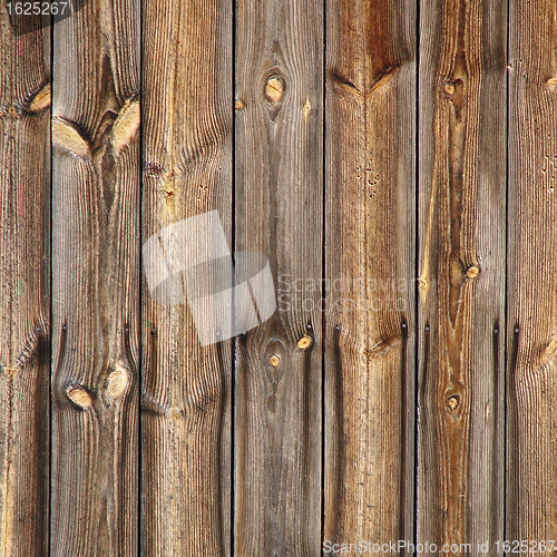 Image of Natural brown old wooden board background