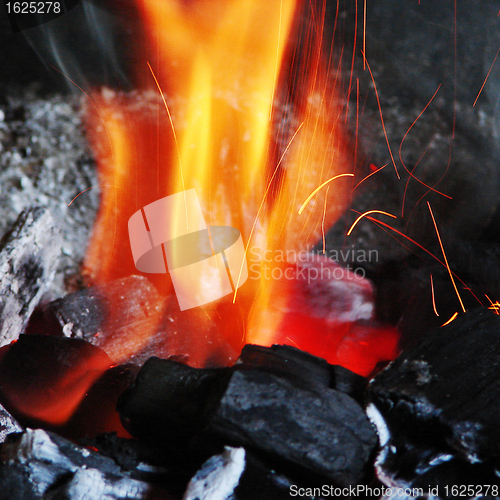 Image of Burning coals