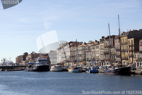 Image of harbor of Sete (Languedoc Roussillon)