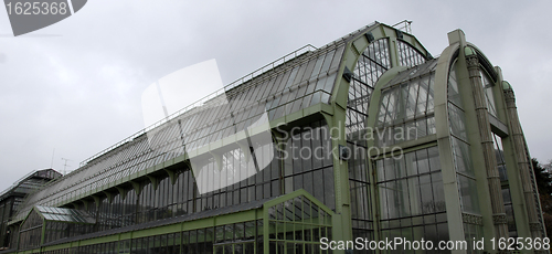 Image of greenhouse of museum in Paris