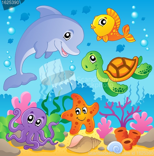 Image of Image with undersea theme 2