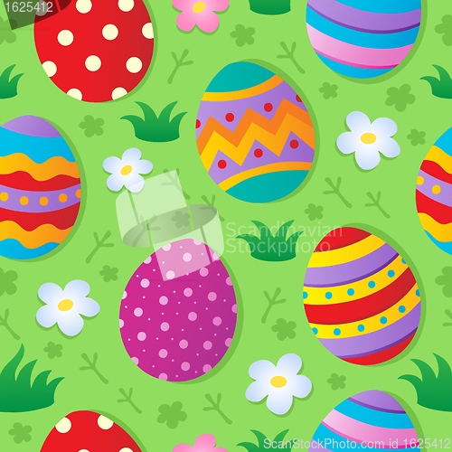 Image of Seamless Easter theme background