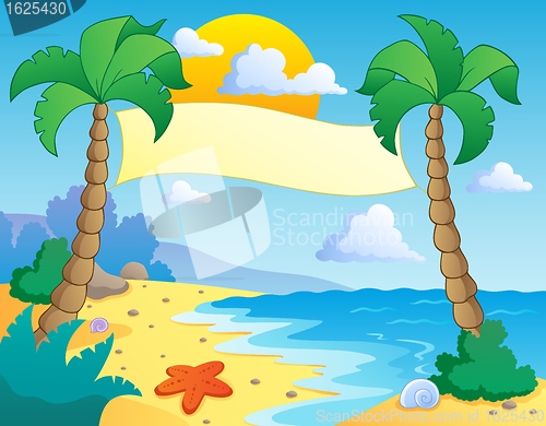 Image of Beach theme scenery 4
