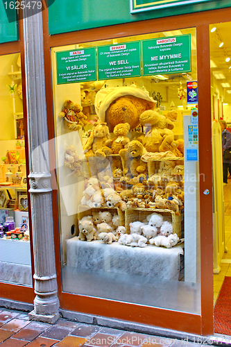 Image of The Shop of the original Bukowski Teddy Bears  in Stockholm