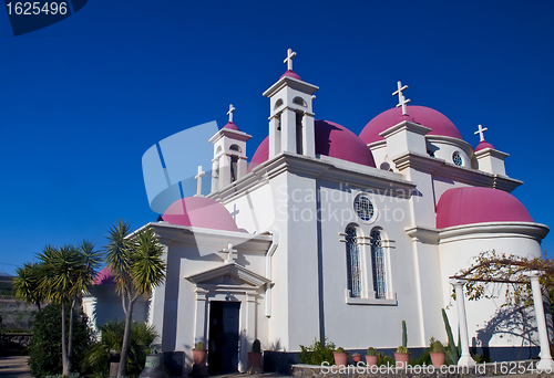 Image of church in Capernahum