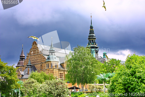 Image of The Nordic Museum in Stockholm, Sweden