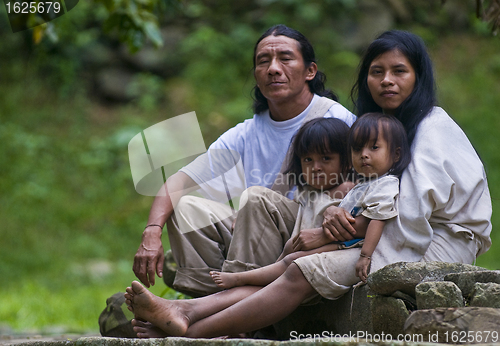 Image of Indian family