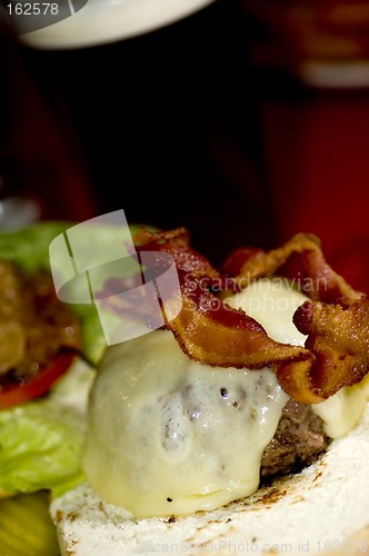 Image of bacon cheeseburger