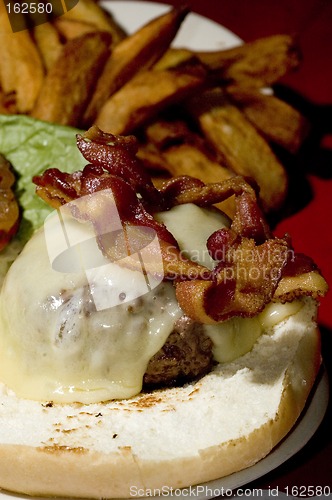 Image of bacon cheeseburger