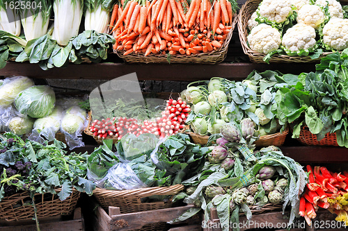 Image of Organic vegetables