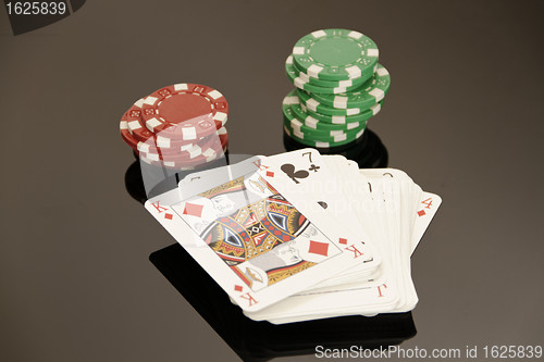 Image of poker gambling