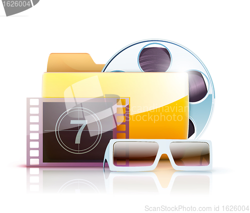 Image of Digital video folder 