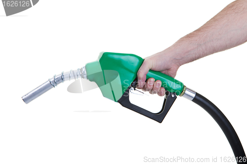 Image of Green fuel nozzle