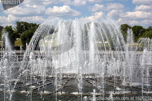 Image of Fountain in park