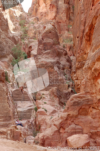 Image of structure of the Jordanian mountains