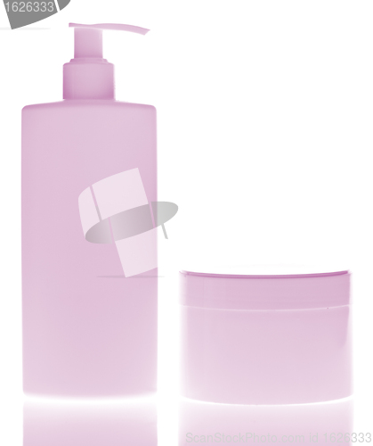 Image of cosmetic bottles