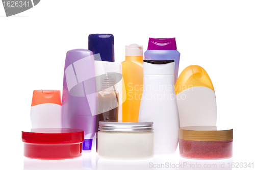 Image of cosmetic bottles