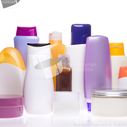 Image of cosmetic bottles