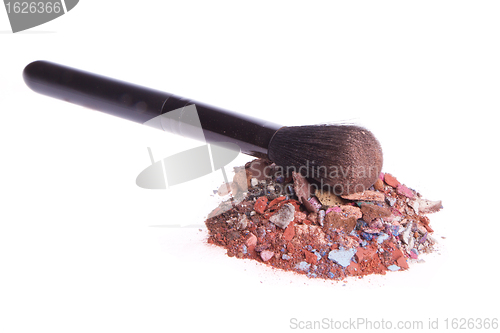 Image of crushed eyeshadows
