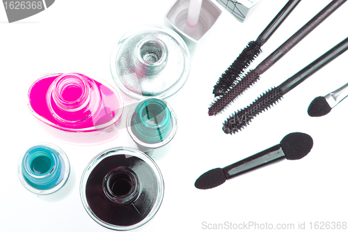 Image of cosmetic makeup products