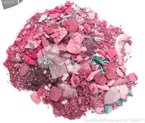 Image of crushed eyeshadows