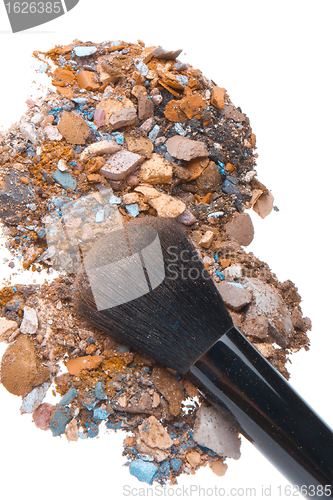 Image of crushed eyeshadows