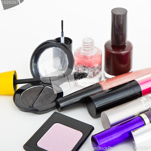 Image of collection of make-up