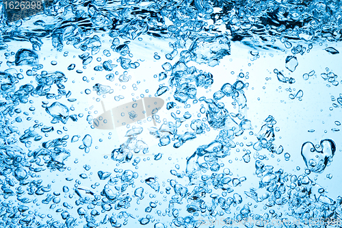 Image of bubbles in water