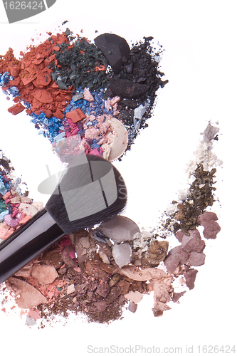 Image of crushed eyeshadows