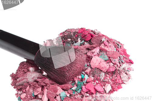 Image of crushed eyeshadows