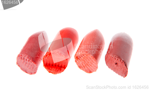 Image of scraps of lipstick