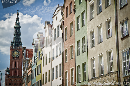 Image of historic city of Gdansk