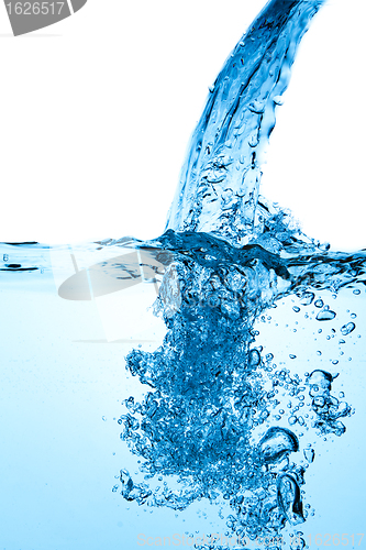 Image of bubbles in water