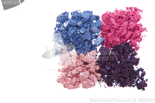 Image of crushed eyeshadows