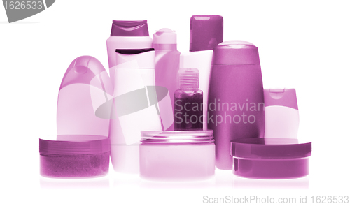 Image of cosmetic bottles